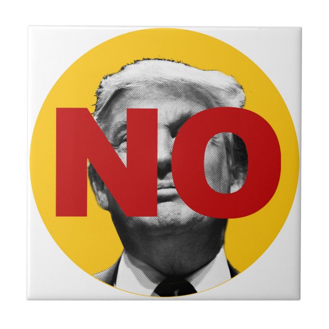 No Trump (Yellow and Red) Tile (Front)