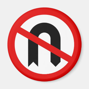 No U Turn Magnet