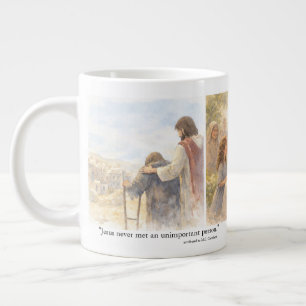 No unimportant person large coffee mug