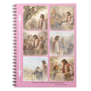 No unimportant person notebook