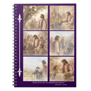 No unimportant person notebook