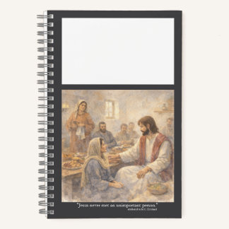 No unimportant person notebook