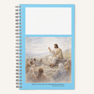 No unimportant person notebook