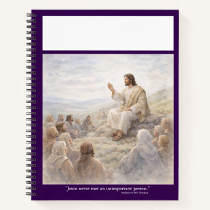 No unimportant person notebook