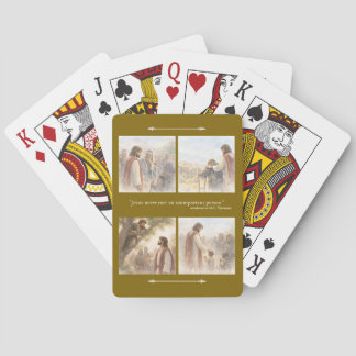 No unimportant person playing cards