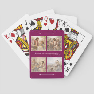 No unimportant person playing cards