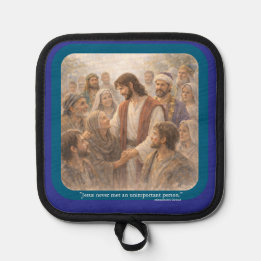 No unimportant person pot holder
