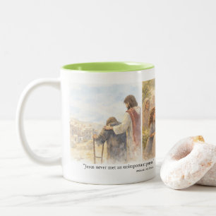 No unimportant person Two-Tone coffee mug