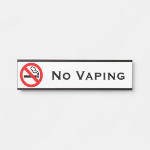 No Vaping Business Office Door Signs Sign