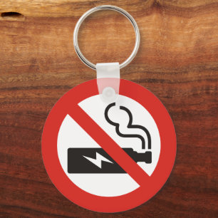 No Vaping Keychain