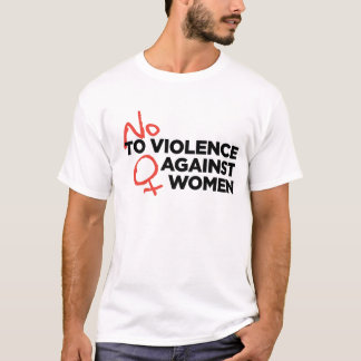 "No Violence against Women" T-shirt