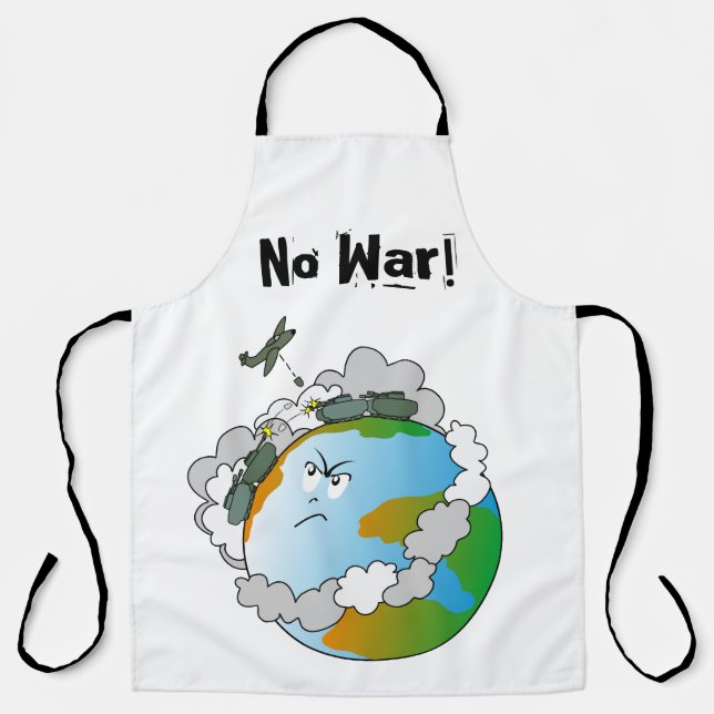 No war! apron (Front)