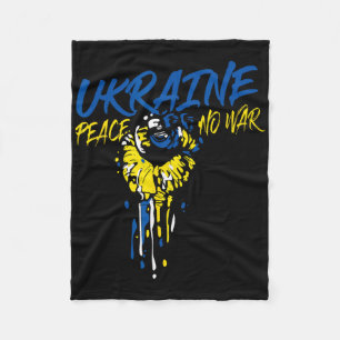 No War - Designs For The Peace Movement 3 Fleece Blanket