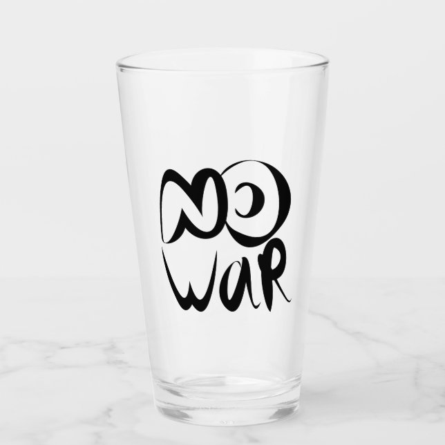No War Glass (Front)
