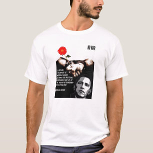 no_war_mahmood copy, In the end, no amount of A... T-Shirt