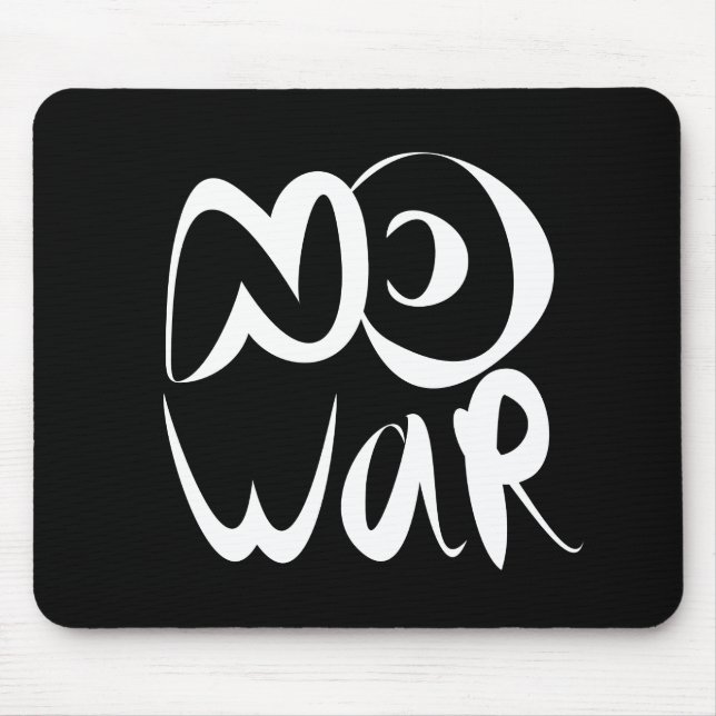 No War Mouse Pad (Front)