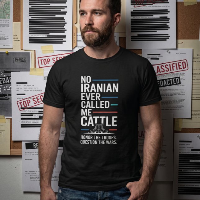 No War On Iran Epstein Files Veteran Tee (Creator Uploaded)