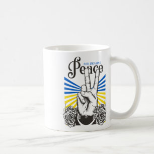 No War Peace For Ukraine Coffee Mug