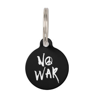 No War Pet Tag