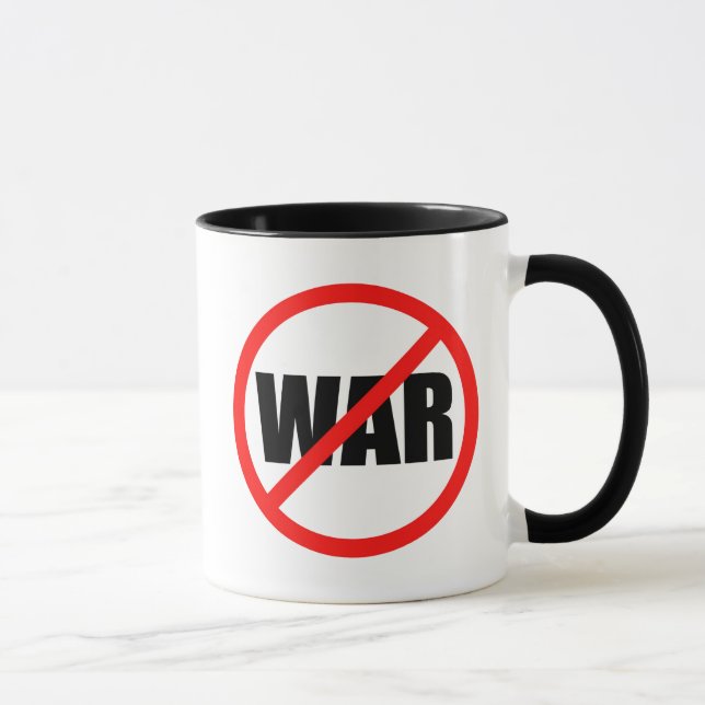 No War Symbol Mug (Right)