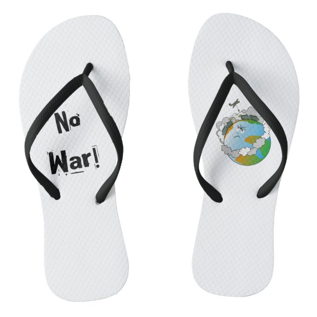 No war! thongs (Footbed)
