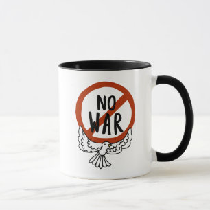 No War With Dove Mug