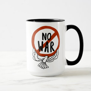No War With Dove Mug