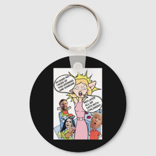 No Way Children As Good As Cats Key Ring