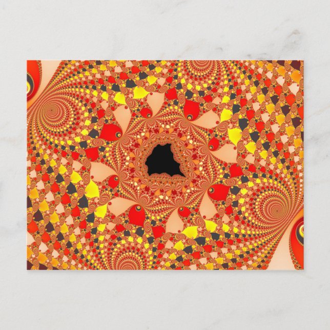 No Way - Fractal Postcard (Front)