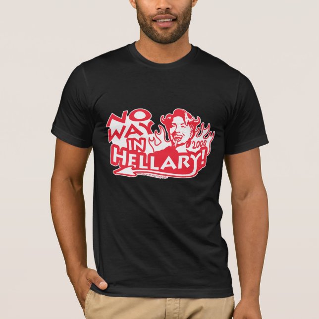 No Way In Hellary Shirt (Front)