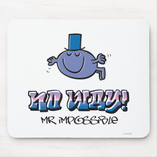 No Way! Mouse Pad (Front)