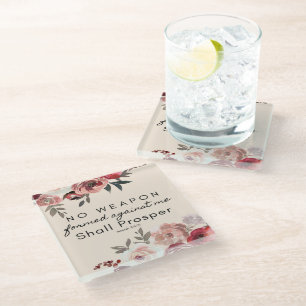 No Weapon Formed Against Me Shall Prosper Coaster