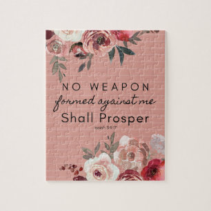 No Weapon Formed Against Me Shall Prosper Puzzle