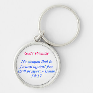 No weapon that is formed against you shall prosper key ring