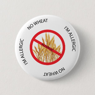 No Wheat Allergy Alert Button