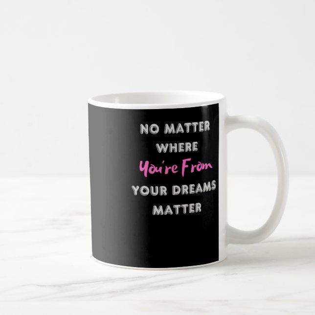 No Where Youre From Sticker1  Coffee Mug (Right)