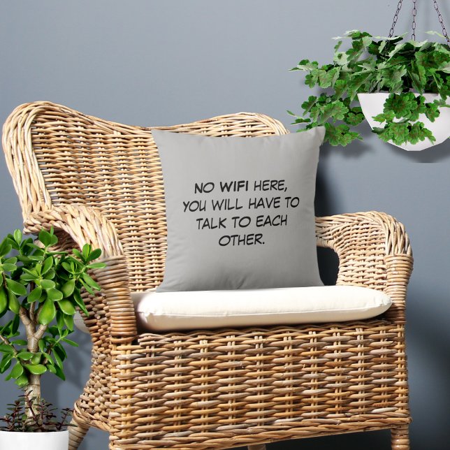 No WIFI Here Cushion (Creator Uploaded)