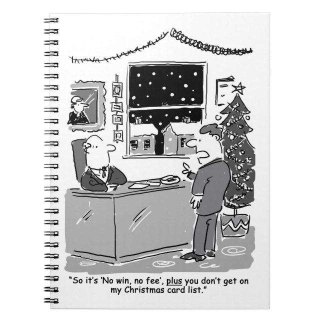 No Win - No Fee Legal Notebook (Front)