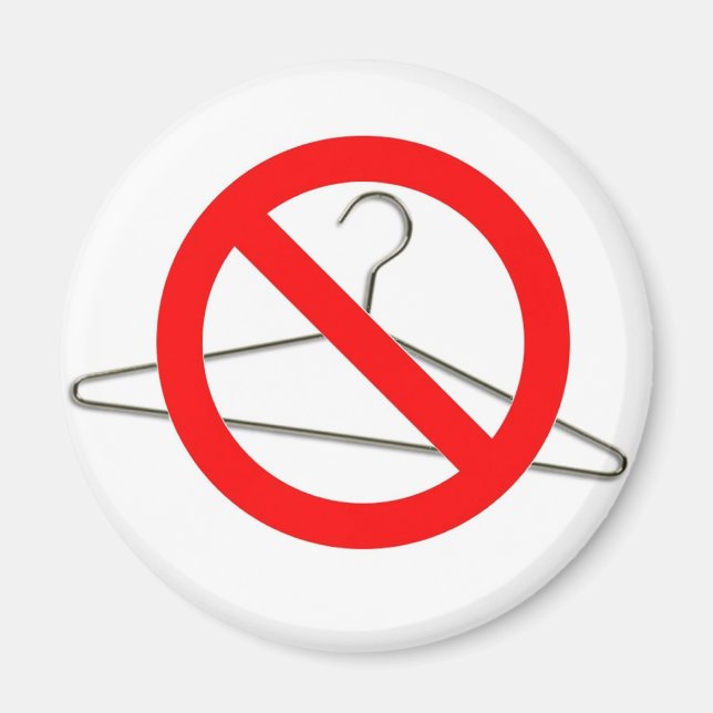 No Wire Hangers!!! Magnet (Front)