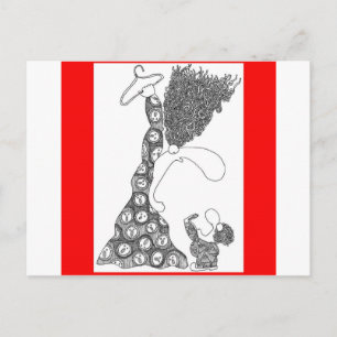 No wire hangers! postcard