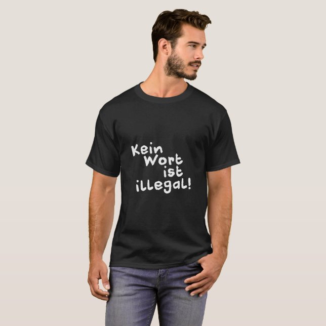 No word is illegal!  shirt (Front Full)