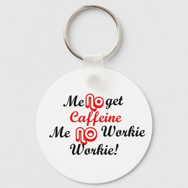 no work keychain (Front)