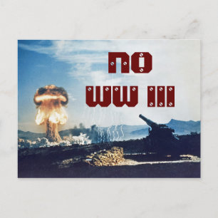 No World War III Postcard