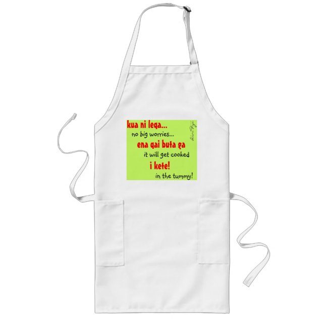 No Worries Apron (Front)