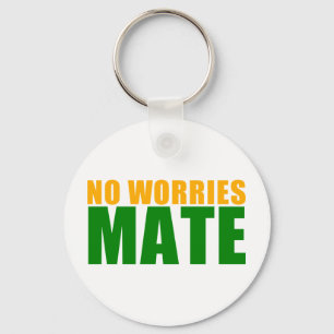 no worries mate key ring