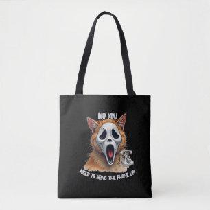 No You Need To Hang Phone Up Scream Tote Bag