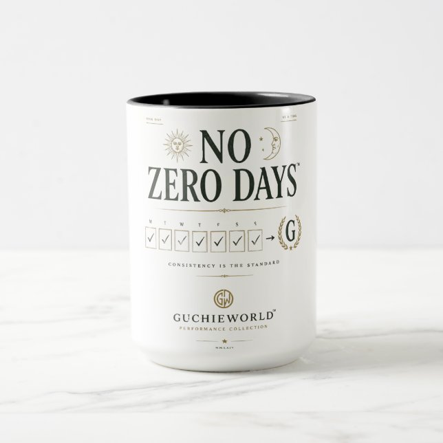 No Zero Days™ | GUCHIEWORLD™ Mug (Center)