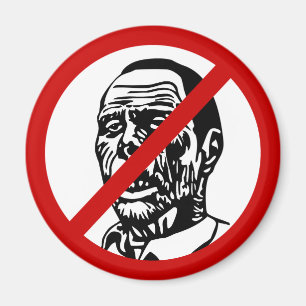 no-zombies magnet