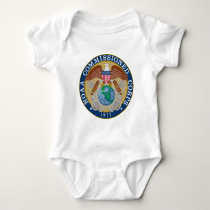 NOAA Commissioned Corps seal Baby Bodysuit