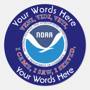 NOAA Custom Sticker